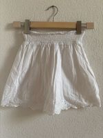 Jupe blanche broderie taille élastique 6-7 ans