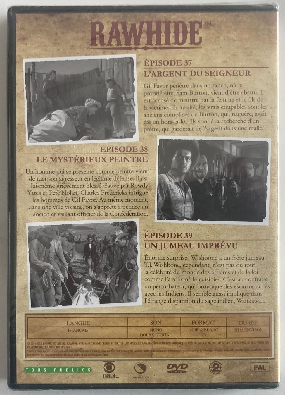 Tutti i DVDs: CLINT EASTWOOD - RAWHIDE N°13 – Usato da Poliez-Pittet venduto da Newtown-Records 4