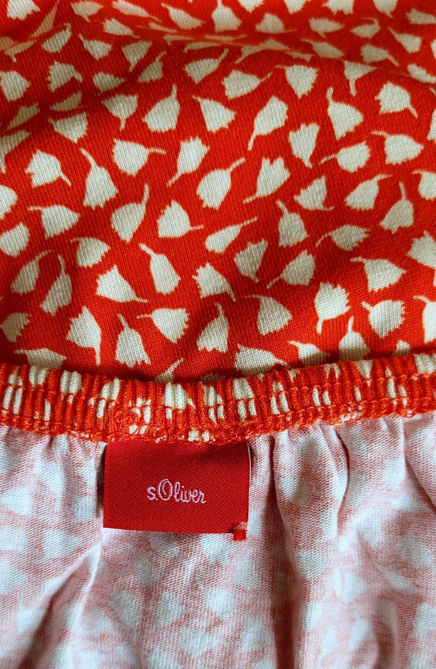 S.Oliver T-shirt: cooles T-Shirt s.Oliver Gr. 36/38 gemustert – Usato da Füllinsdorf venduto da Sunnebliemli7 3