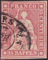 24G.b (Strubel, 24B4) mit Befund von UNTERSEEN (BE), 100.-+
