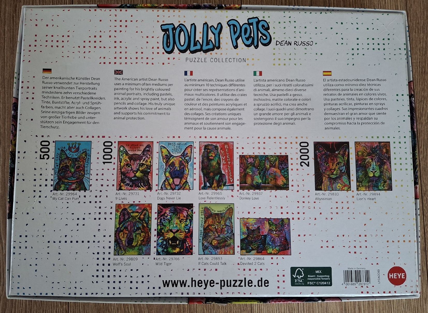 Heye Puzzles: Puzzle – Gebraucht aus Müntschemier von Nahibiso 1