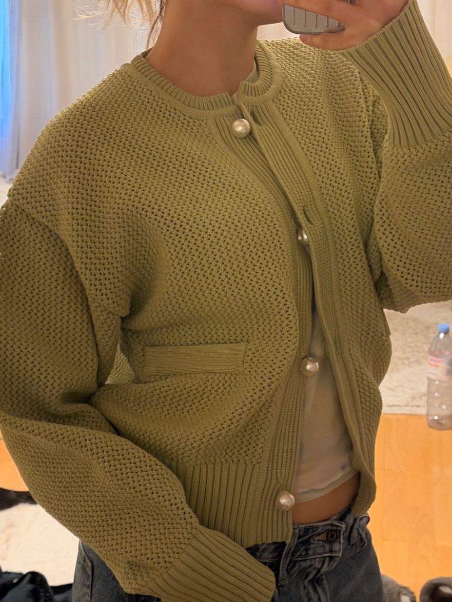 Giacche: Green cardigan – Nuovo (secondo la descrizione) da Zürich venduto da sad_rd9w 1
