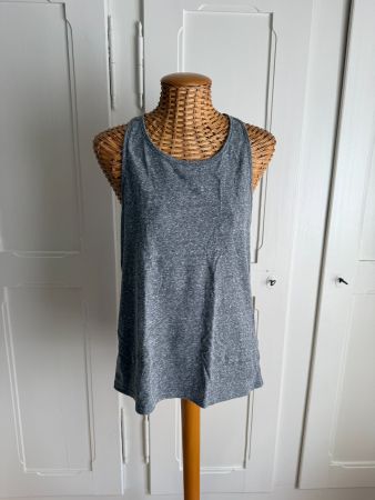 Sport Top hellgrau meliert S