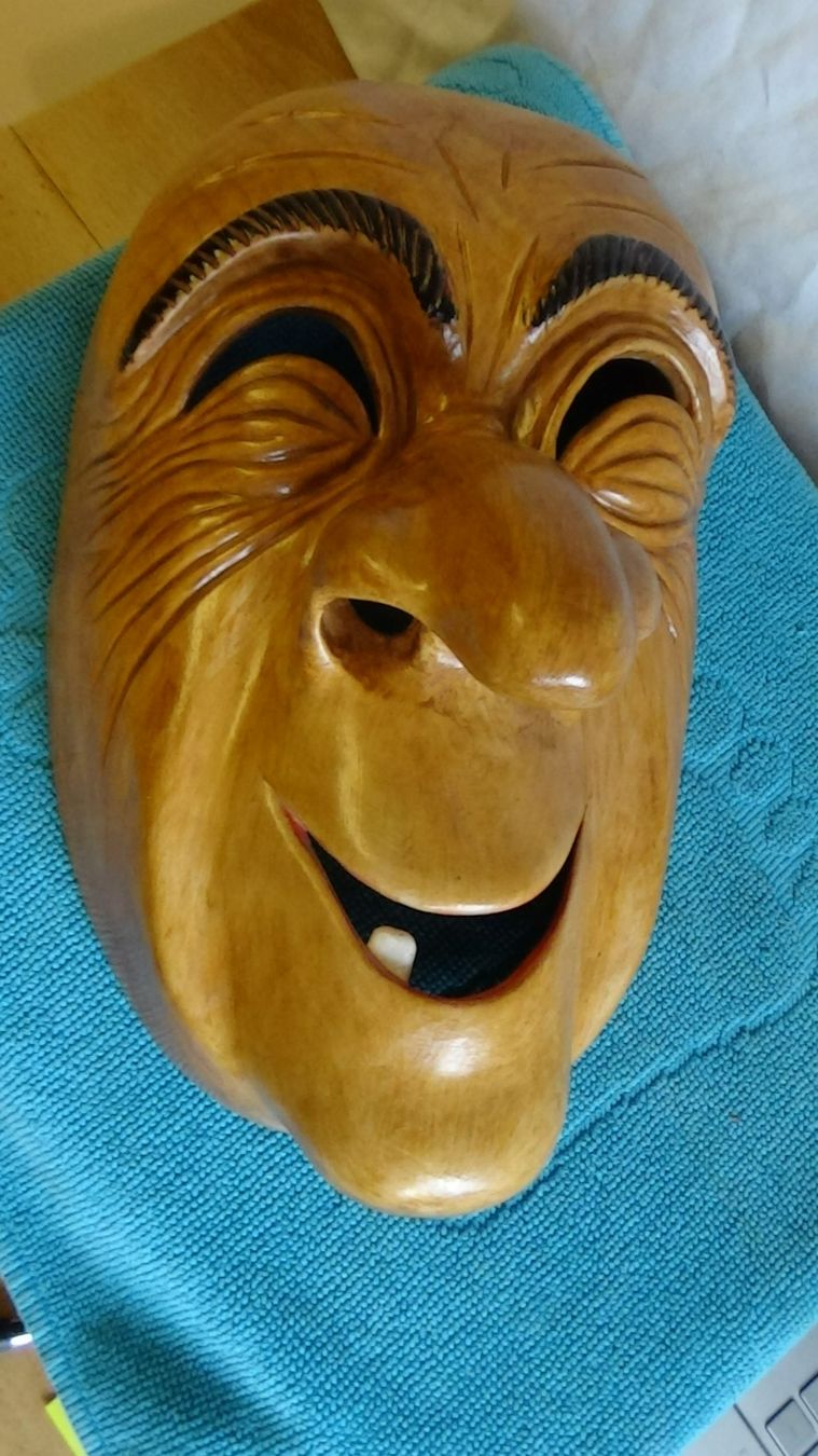 Altro in Antiquarato & Arte: Fasnacht Tragemaske Holz – Usato da Wiedlisbach venduto da Bobesch10