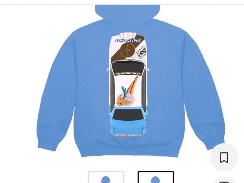 Maglioni & Felpe: Travis Scott Hoodie blau JACKBOYS – Usato da Zürich venduto da gravity007 2
