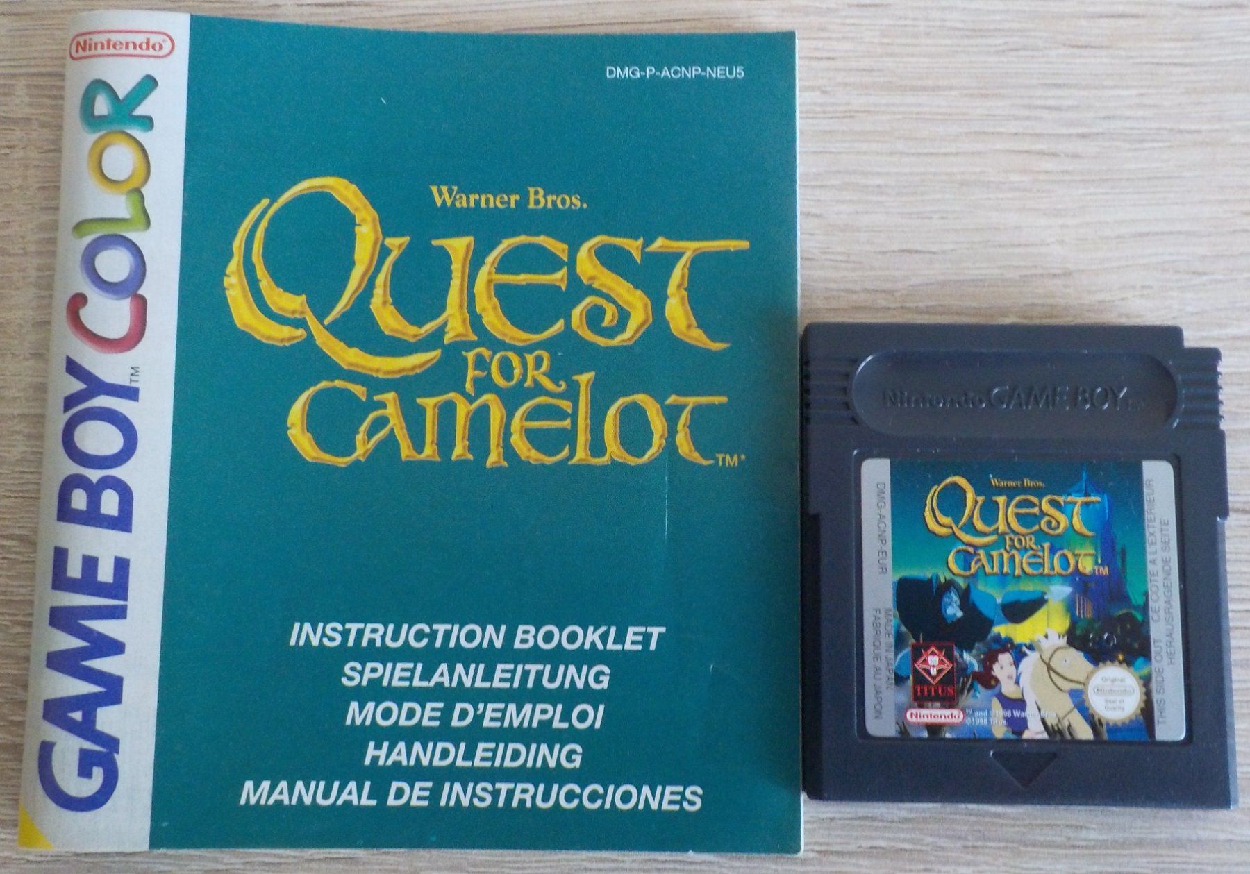 Nintendo Giochi: QUEST FOR CAMELOT – Usato da Reinach AG venduto da Masi