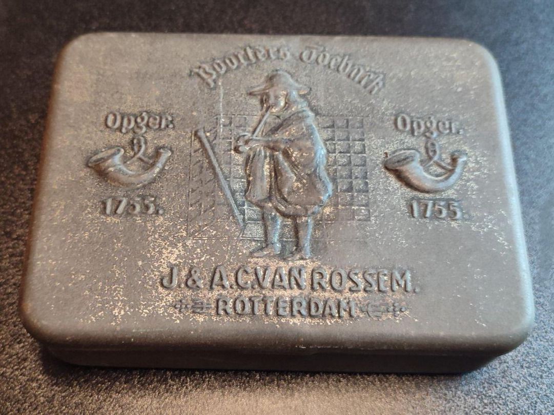 Barattoli: Wunderschöne alte Blechsdose  Van Rossem Rotterdam – Usato da Gelterkinden venduto da MYSTOREFORYOU4460