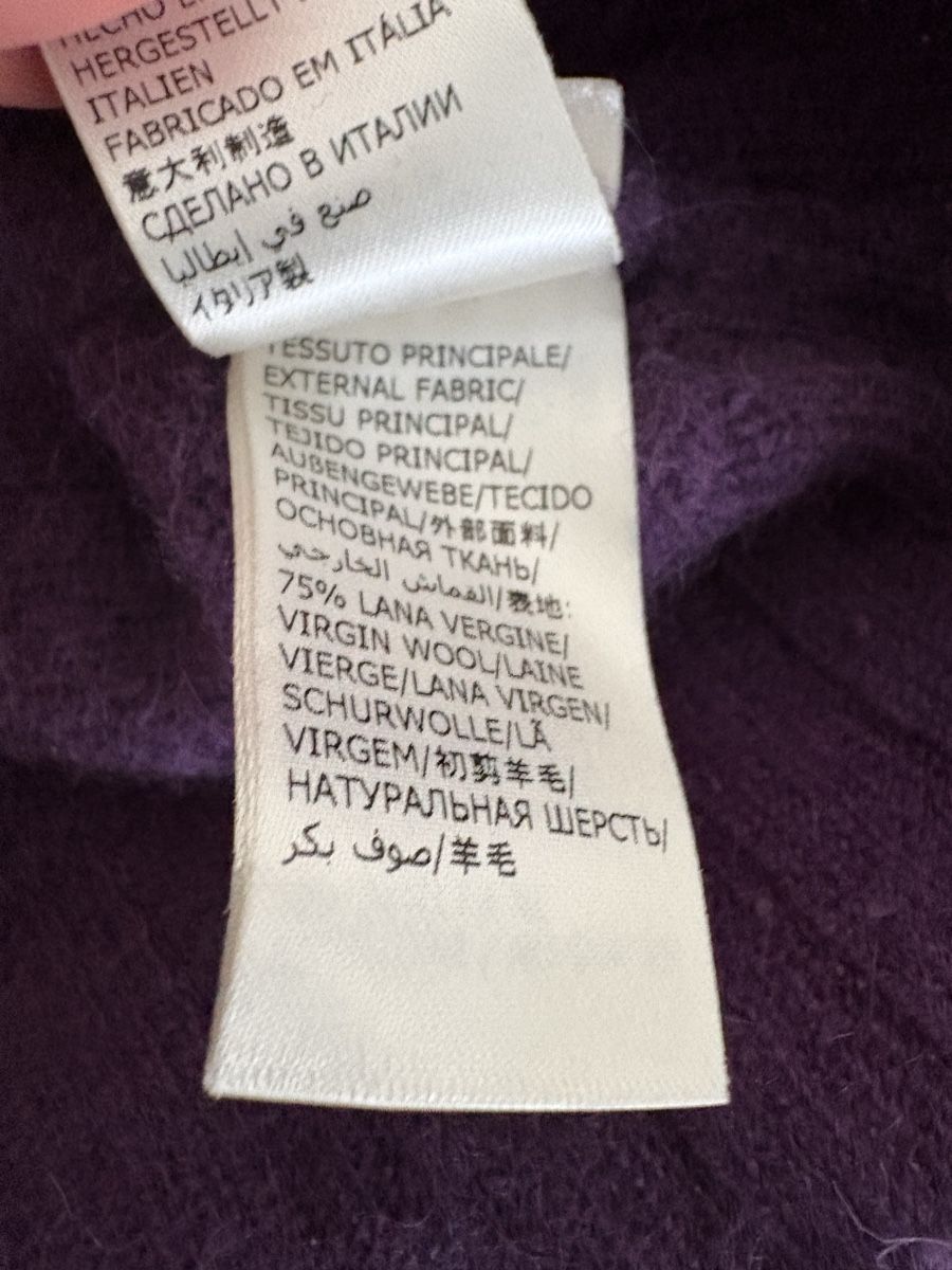Maglioni & Felpe: Slowear Pullover Lila aus Wolle& Angora, Gr. 34/36 – Usato da Wimmis venduto da rimnakit 4
