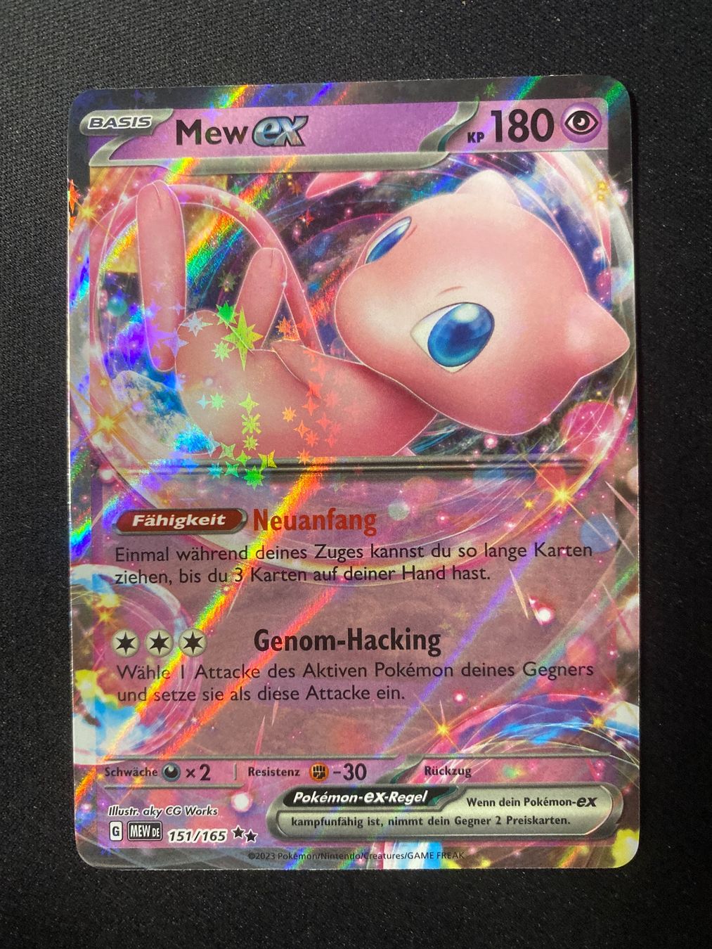 Pokémon Carte collezionabili: Mew ex 151 - Double Rare - MEW 151 - DE – Nuovo (secondo la descrizione) da Hausen AG venduto da Shrade