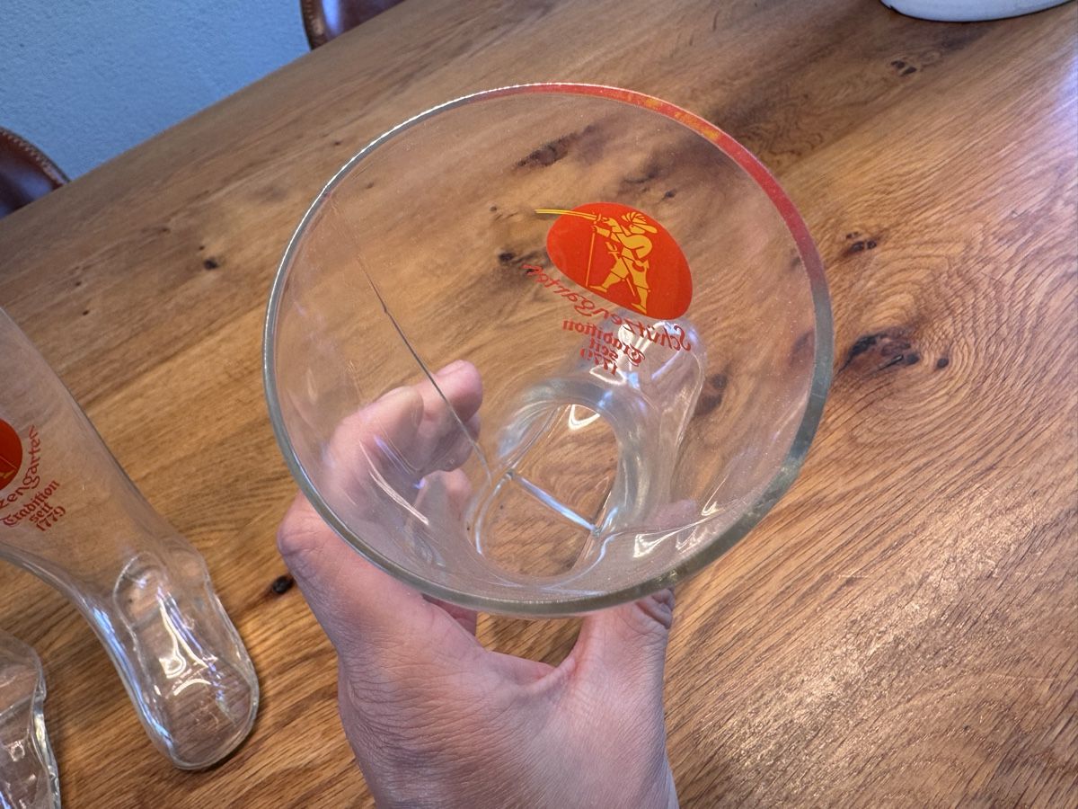 Bicchieri: 6 Schützenglas Stiefel Bierglas – Usato da Niederbüren venduto da Oetschli 3
