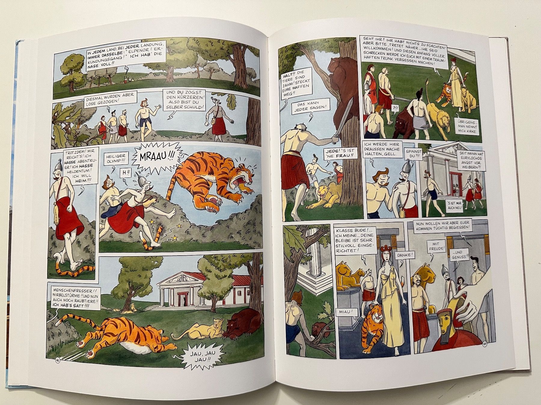 Fumetti: Die Abenteuer des ODYSSEUS - HARDCOVER - 1992 – Usato da Münsingen venduto da Ganjam 7