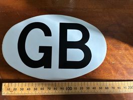 Autocollant GB pour voiture