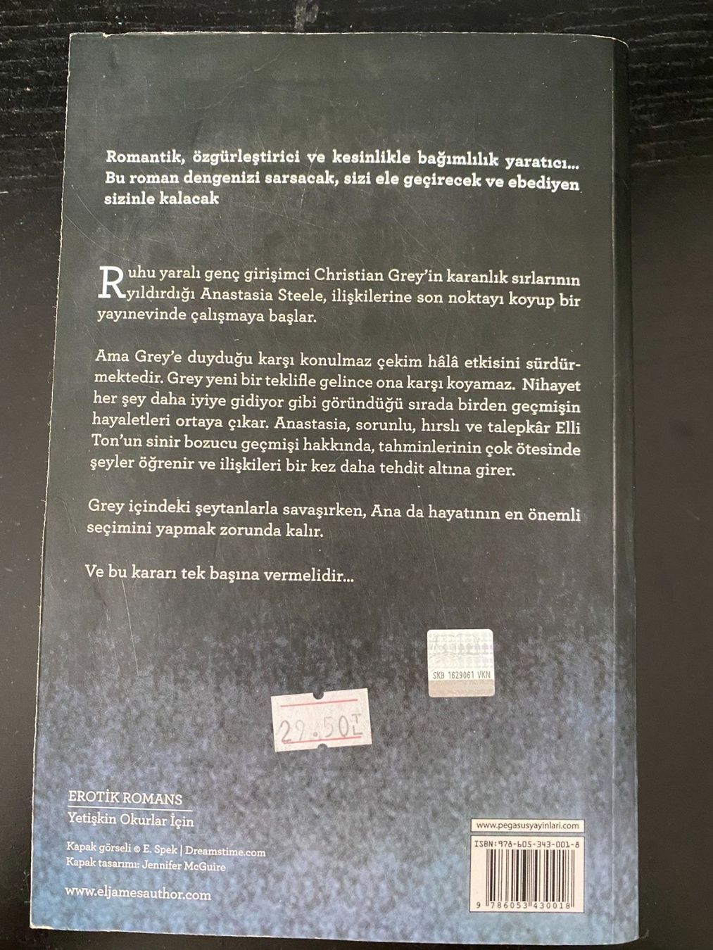 Libri: Karanligin Elli Tonu - E L James – Usato da Hombrechtikon venduto da Uptowns 1