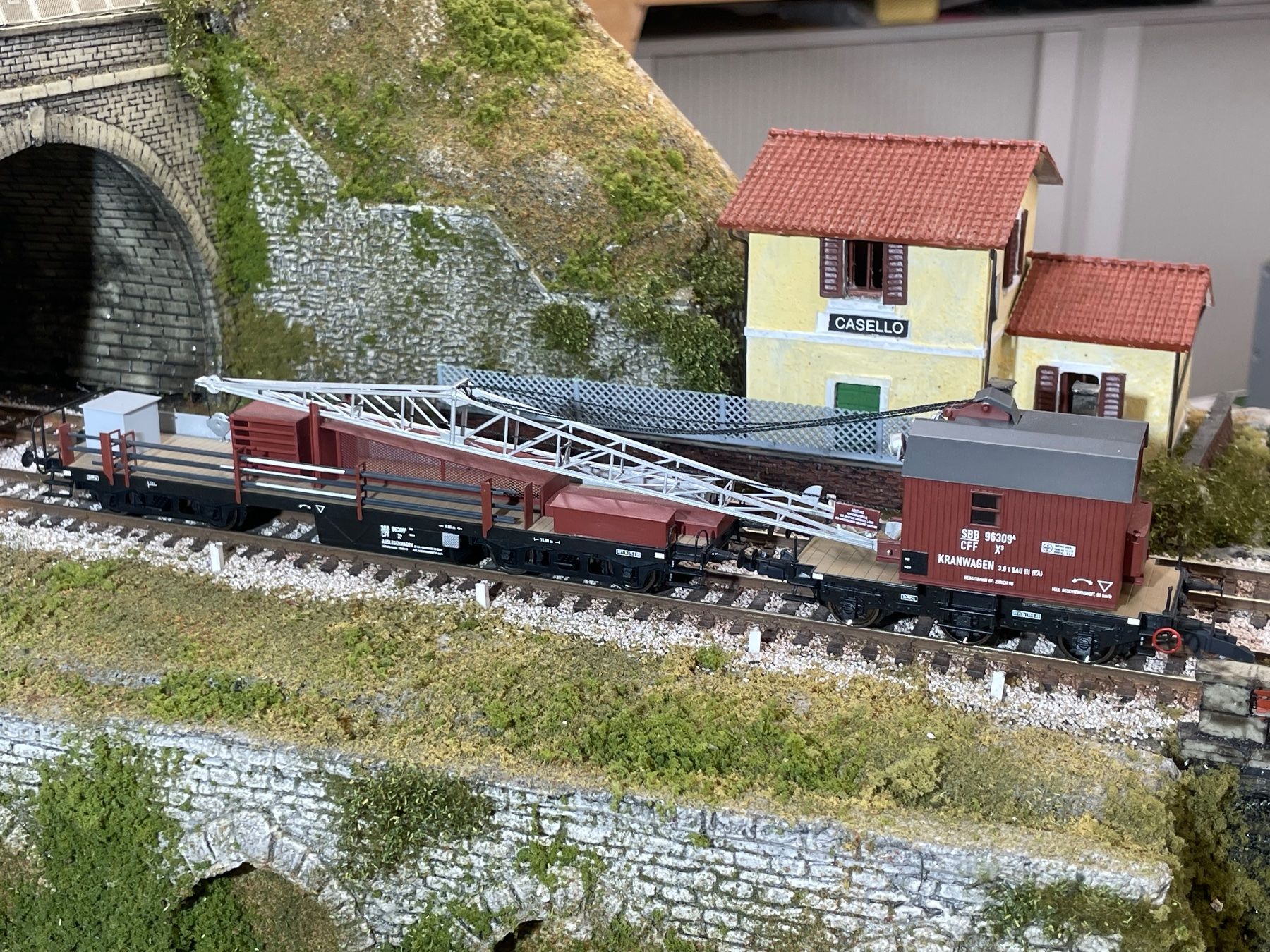 Born Modellini di ferrovie: Born Baukran - Set – Nuovo (secondo la descrizione) da Krummenau venduto da ferrotech 4