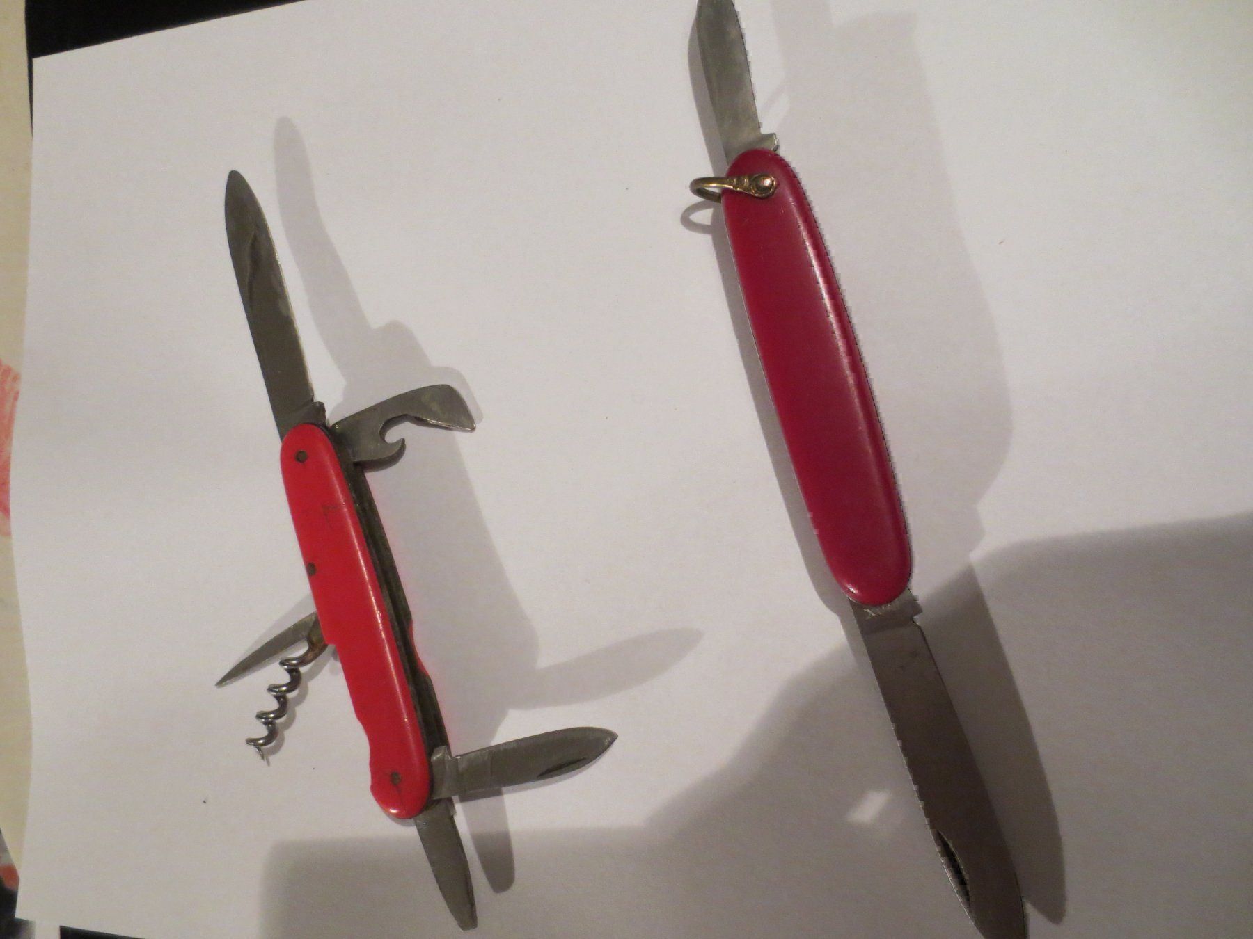 Coltelli tascabile: 2 Sackmesser antik – Usato da Männedorf venduto da Livingston