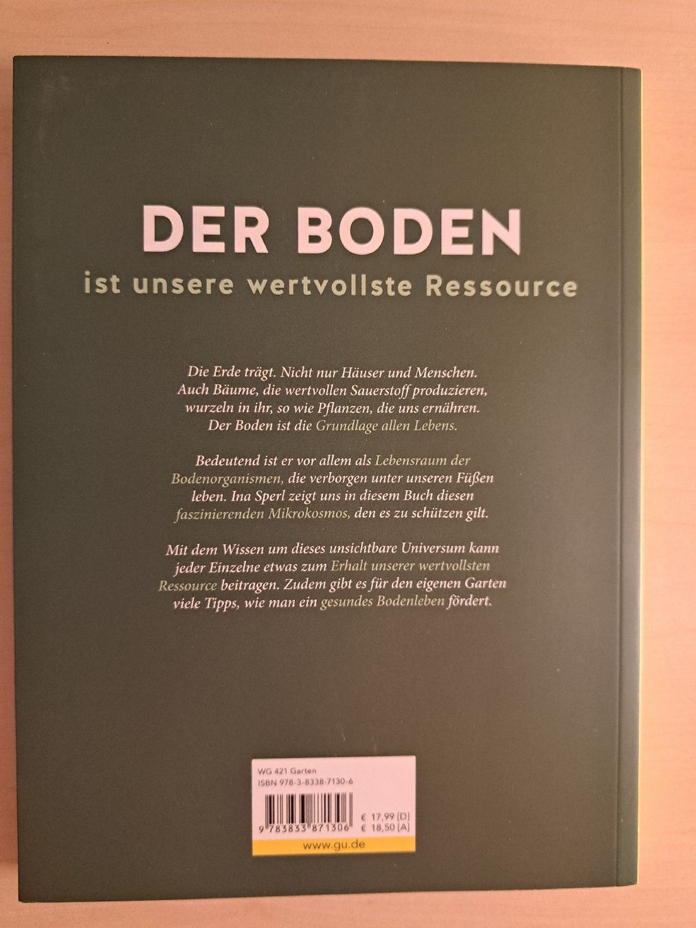 Libri: Buch "Der Boden"  G|U  Ina Sperl – Nuovo (secondo la descrizione) da Uzwil venduto da eri_lz5x 1