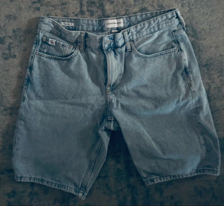 Calvin Klein Jeans Short Jeans hellblau Grösse W34
