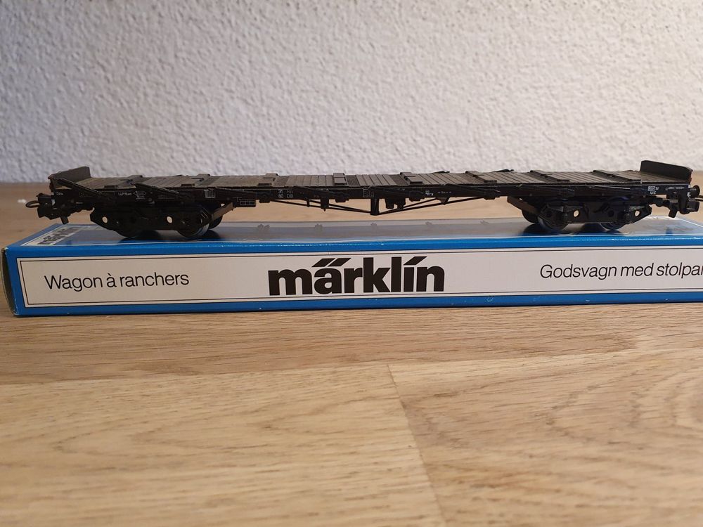 Märklin Flachwagen (4663) | Kaufen Auf Ricardo