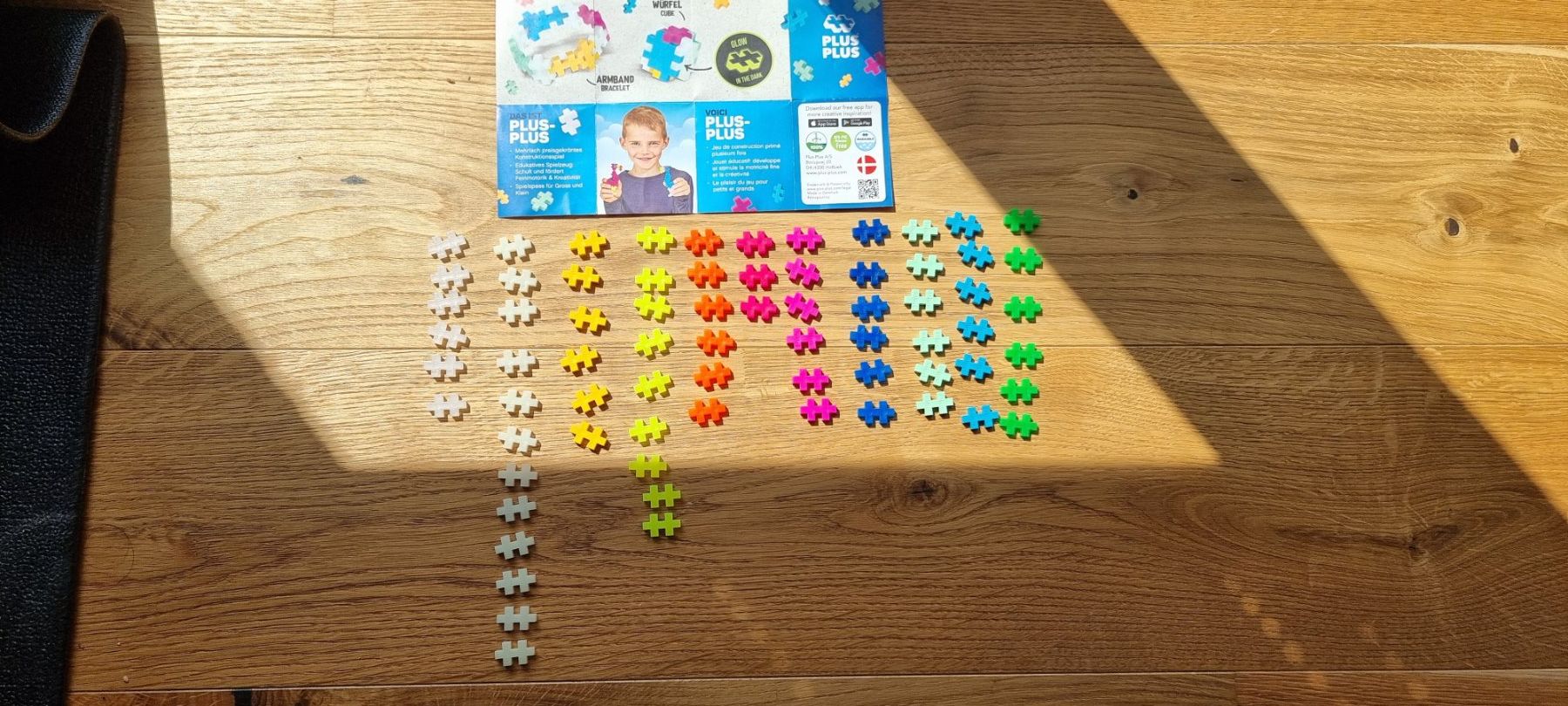 Spielzeuge: PLUS PLUS Bausteine: Glow in the Dark gemischt neu – Neu (gemäss Beschreibung) aus Lachen SZ von allesweg78