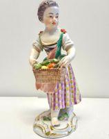 Meissen Porzellanfigur "Gärtnerkind" Meissner