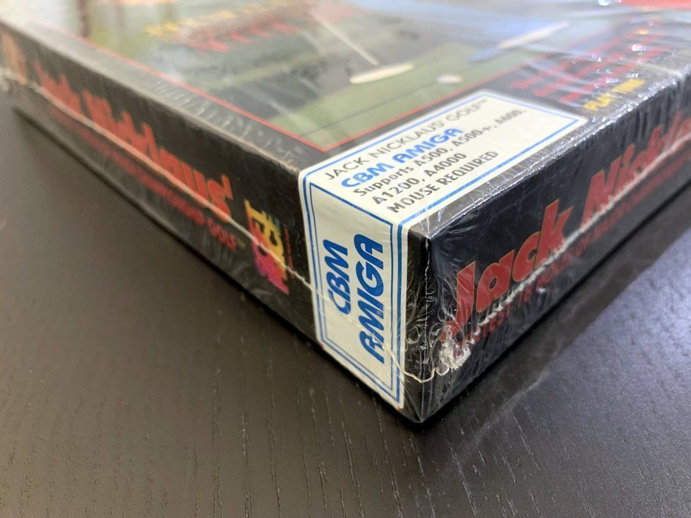Giochi: Amiga Spiel: Jack Nicklaus Golf, Big Box Version (Sealed!) – Nuovo e nell'imballaggio originale da Niederhasli venduto da Manuf0 1