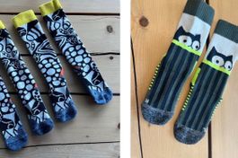 2x Namuk Merino Skisocken & 1x Namuk Wander- Socken 31-34