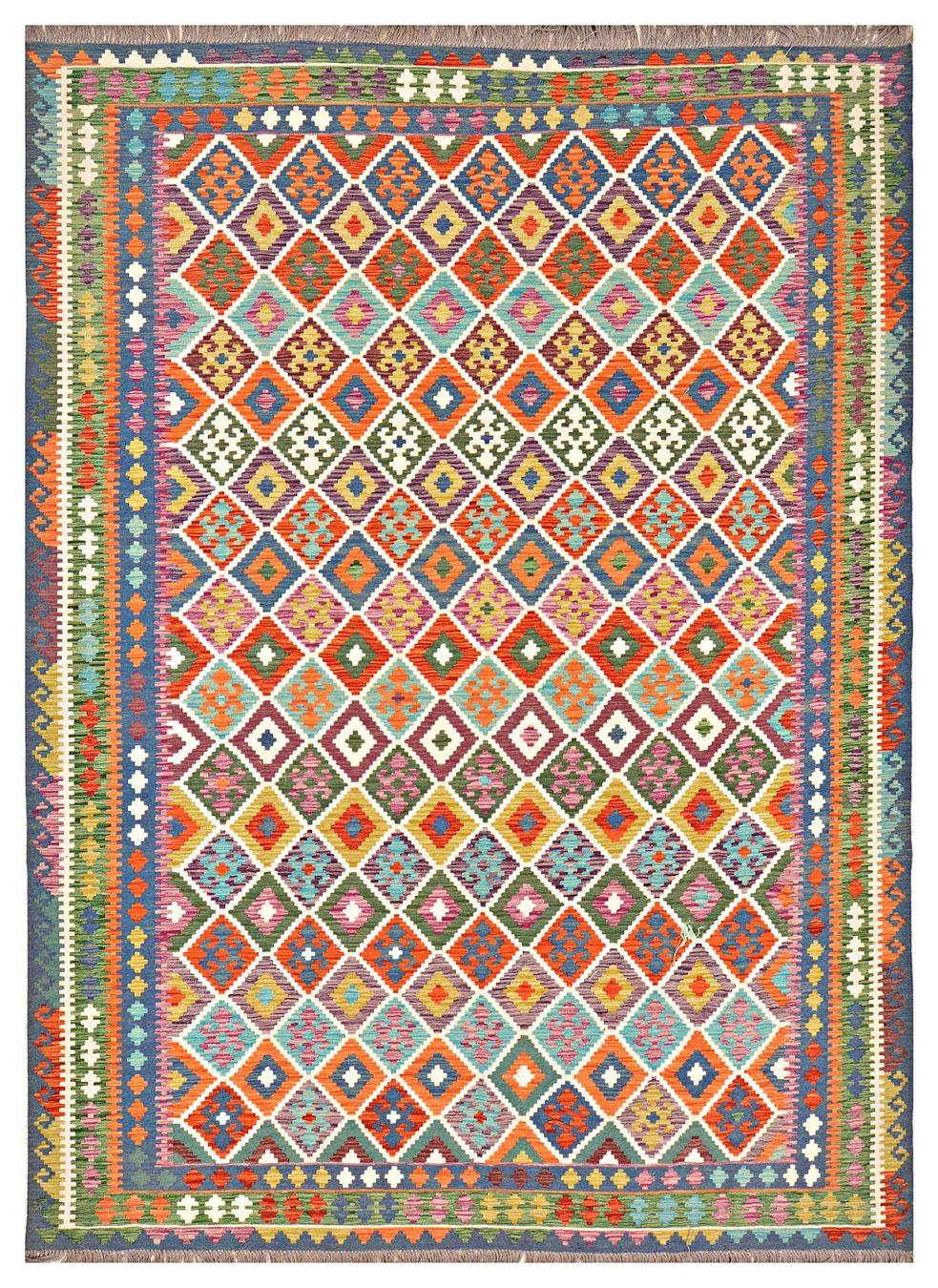 Kelim Teppiche: Oriente Kelim Teppich 345x250 cm – Neu und originalverpackt aus Lahore von Fairways79 7