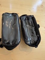 Zwei Fahrradtaschen mit Handyhalterung Flyer gebraucht