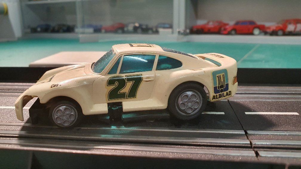 Carrera Modellautos: Carrera Servo 140 Porsche 959 Nr. 27 – Gebraucht aus Oberwil BL von Gismo14 1