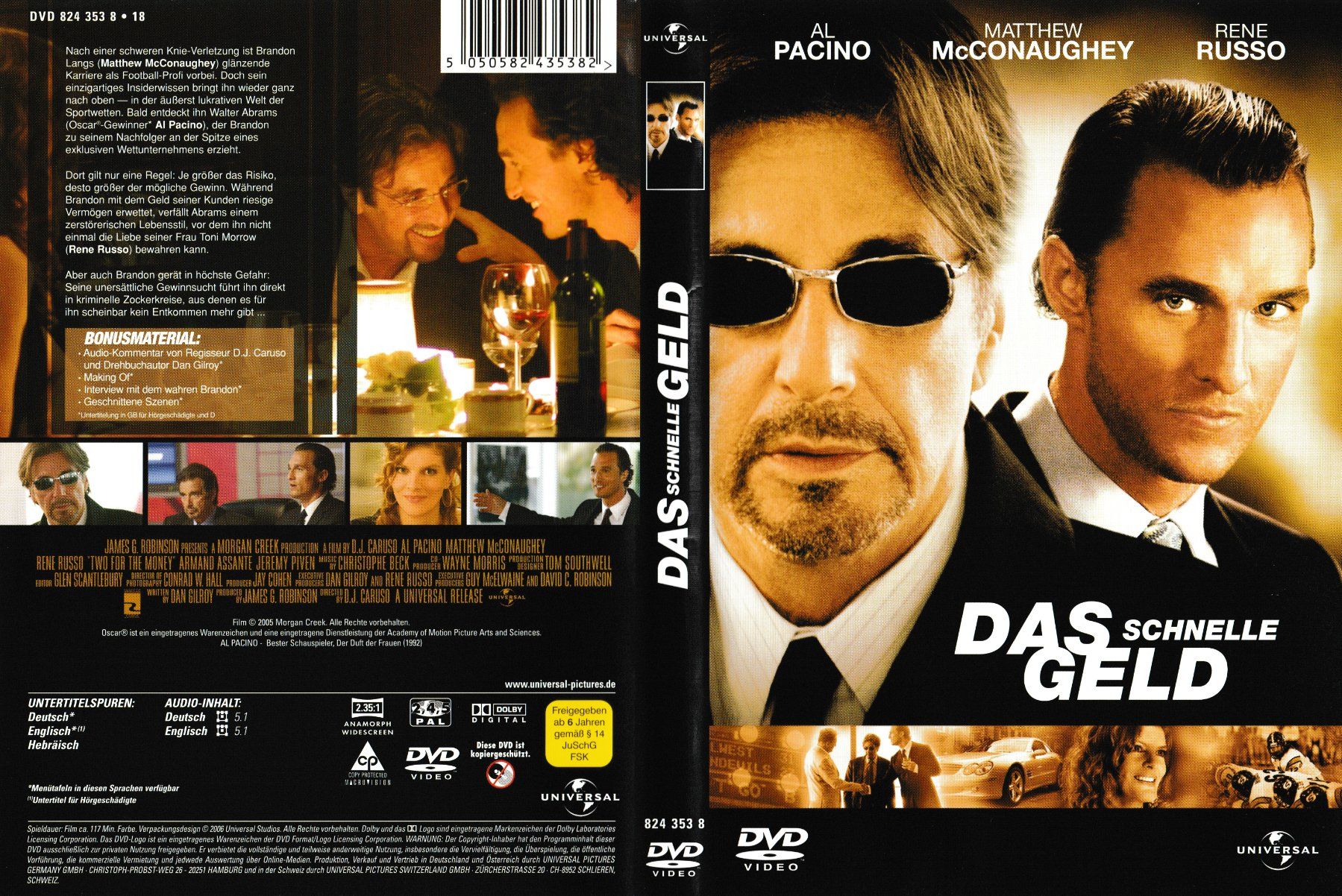 Tutti i DVDs: DVD - Das schnelle Geld – Usato da Langnau am Albis venduto da MediaRescuerKeLoX