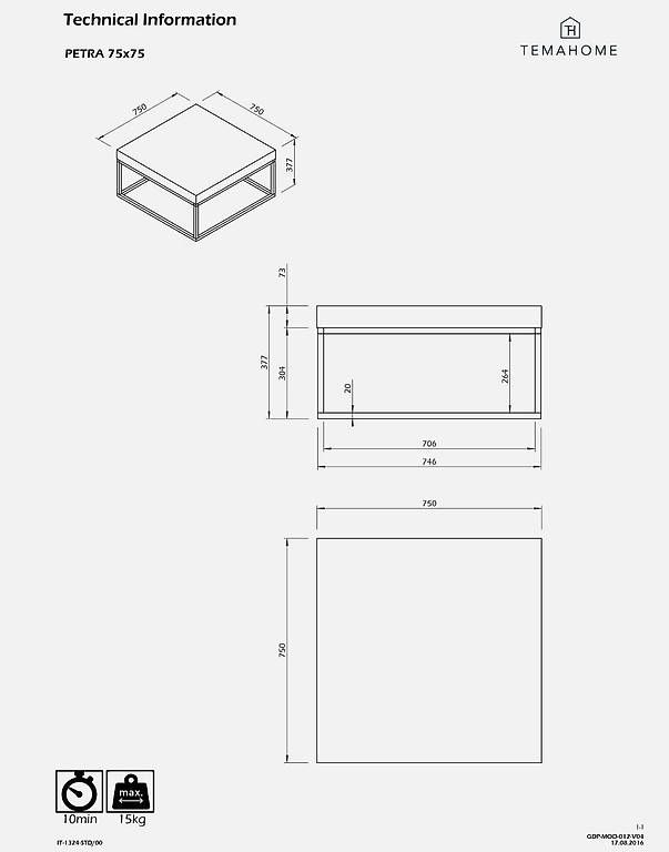 Tavoli: Couchtisch Temahome Petra – Usato da Lenzburg venduto da Epson5 2