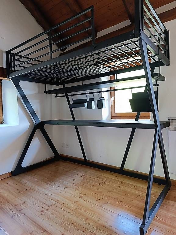 Lits: Letto a soppalco con scrivania  – D'occasion à Viganello par biz_cp9h