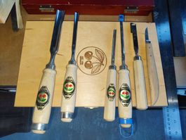 Stechbeitelset/Schnitzmesser