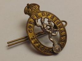 Royal Corps Of Signals Militär Badge England Vintage/Antik