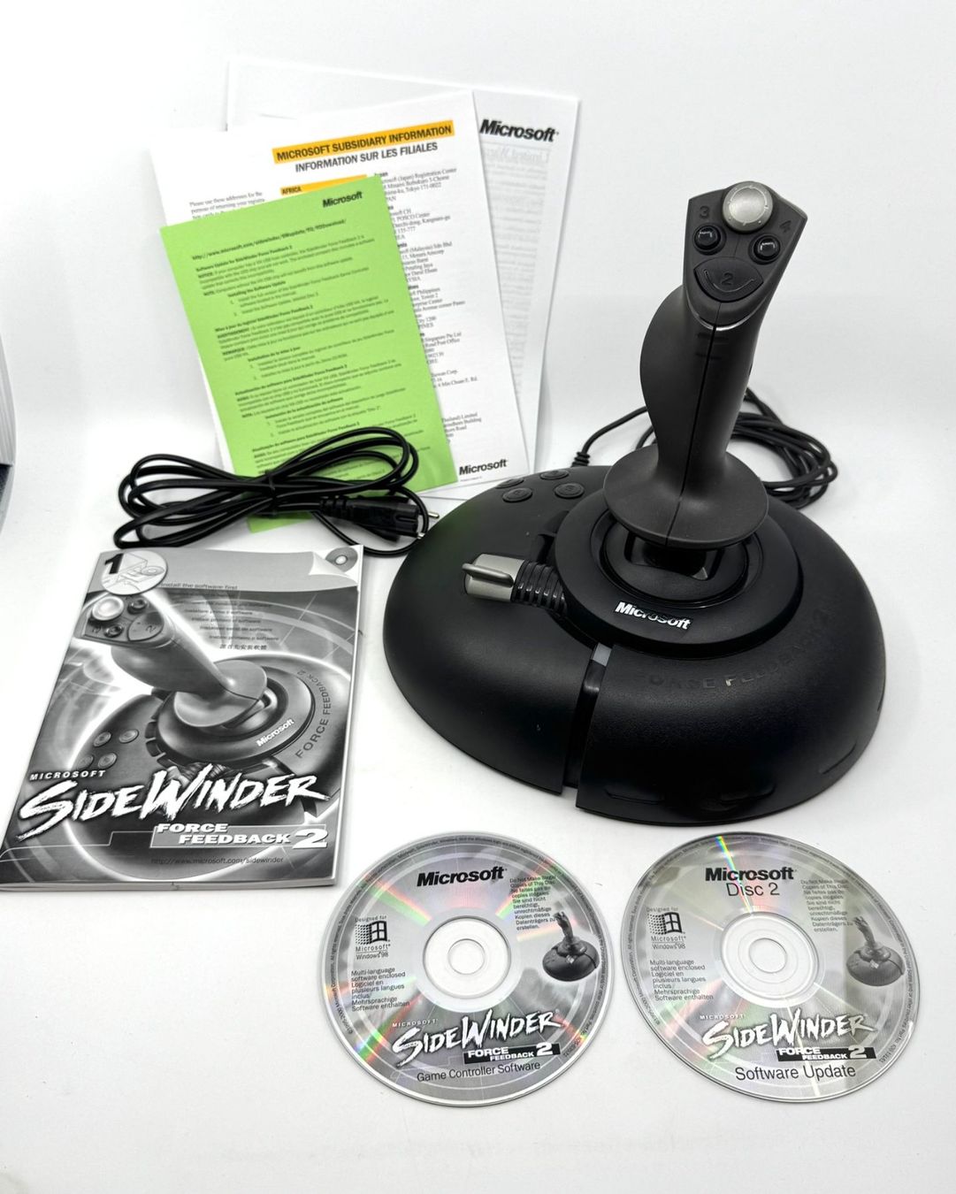 Controller: Microsoft SideWinder Force Feedback 2 in OVP – Gebraucht aus Herisau von Seyashop1 2