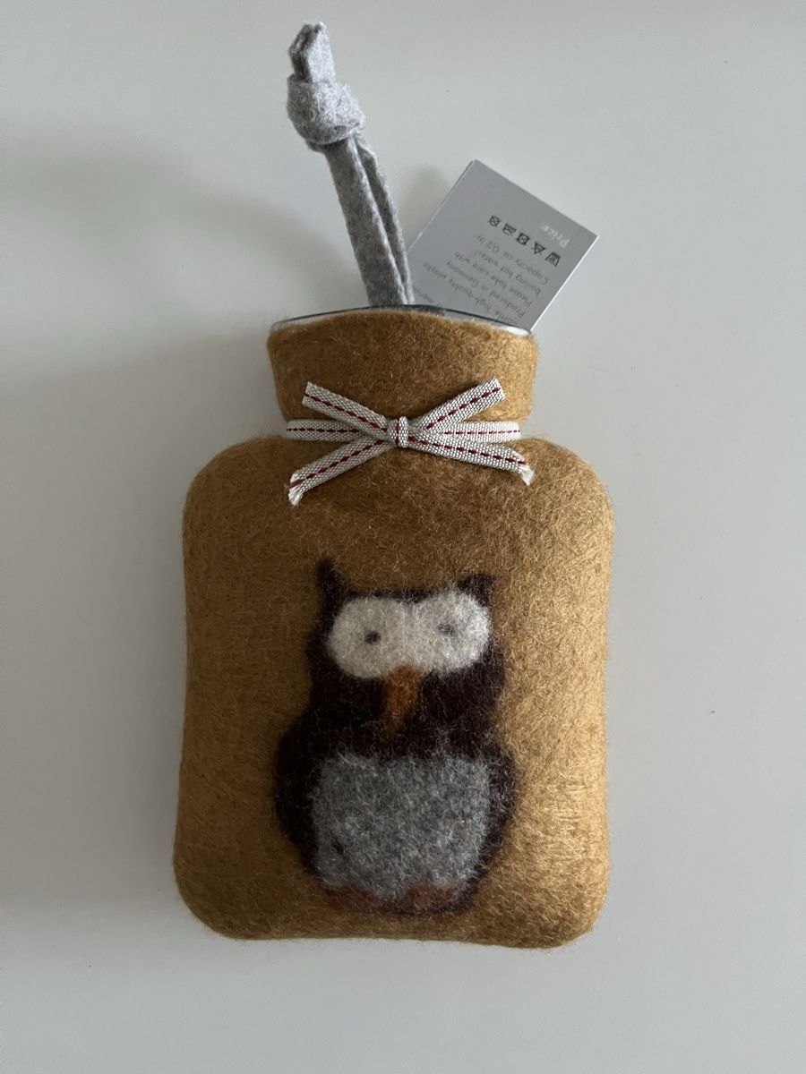 Sonstige antike Technik & Geräte: Mini-Wärmflasche Eule - by studio dorothee lehnen – Neu und originalverpackt aus Frauenfeld von heyLani