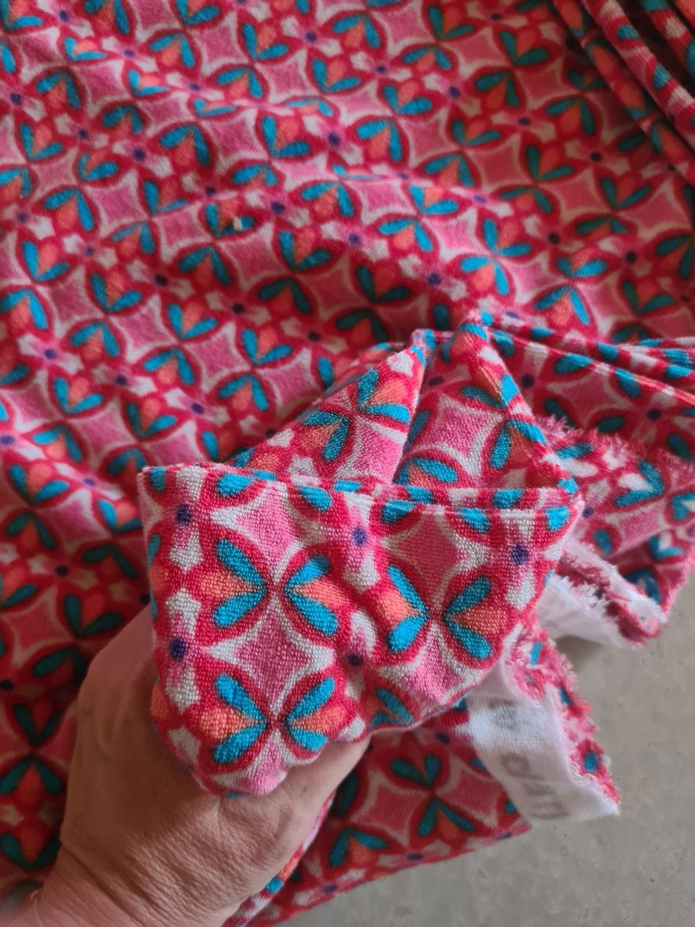 Tessuti: Sommerfrottee Retro Flow – Nuovo e nell'imballaggio originale da Heimisbach venduto da Rotflengel 1