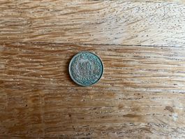 50 Rappenstück 1962, Schweizer Münze, Silber