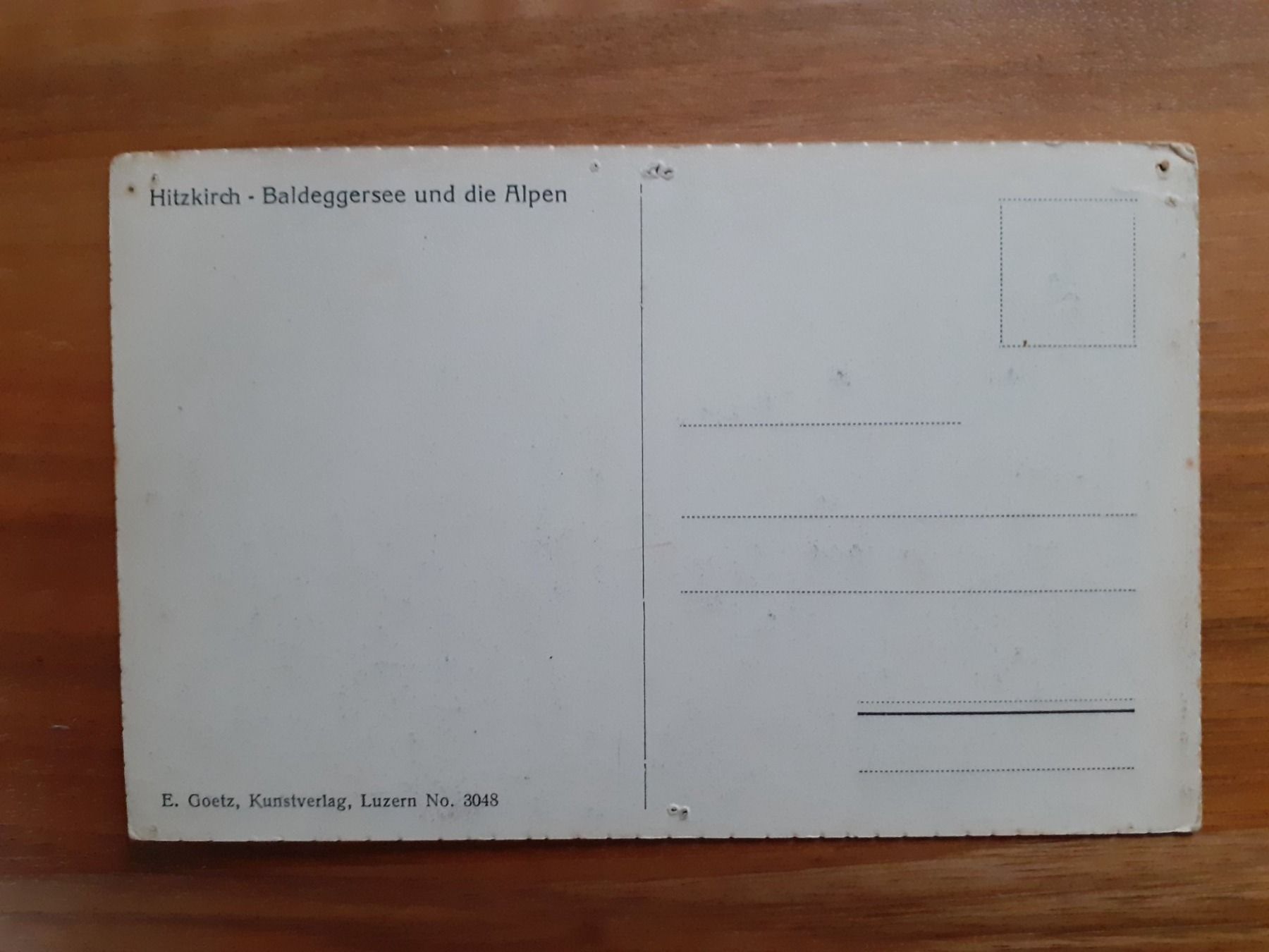 Cartoline postali: AK Hitzkirch Luzern - Baldeggersee – Usato da Küssnacht am Rigi venduto da cartolina-1 6