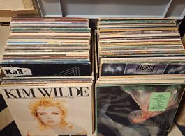 Lot de 160 disques vinyles 33t  New wave, indie, punk...