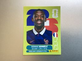 Panini Sticker Ousmane Dembélé FRA 15 United Edition