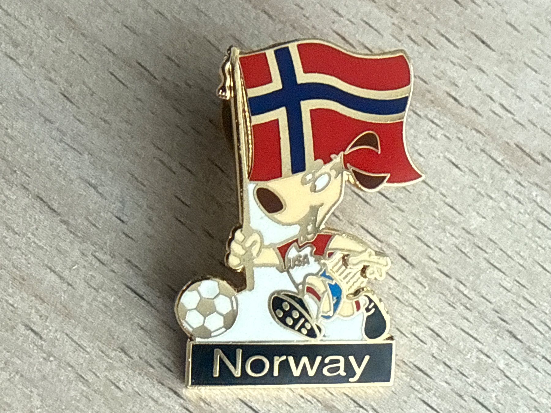 Plaquettes & Badges: Pin WM USA94 Norway – D'occasion à Glattbrugg par Schweigmatt