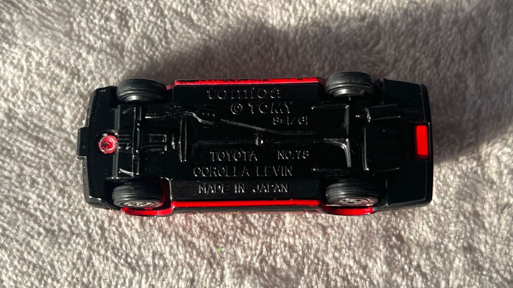 Toyota Modellini d'auto: Modellauto Toyota Corolla Levin/rot – Usato da Schübelbach venduto da Dolly990_2 3