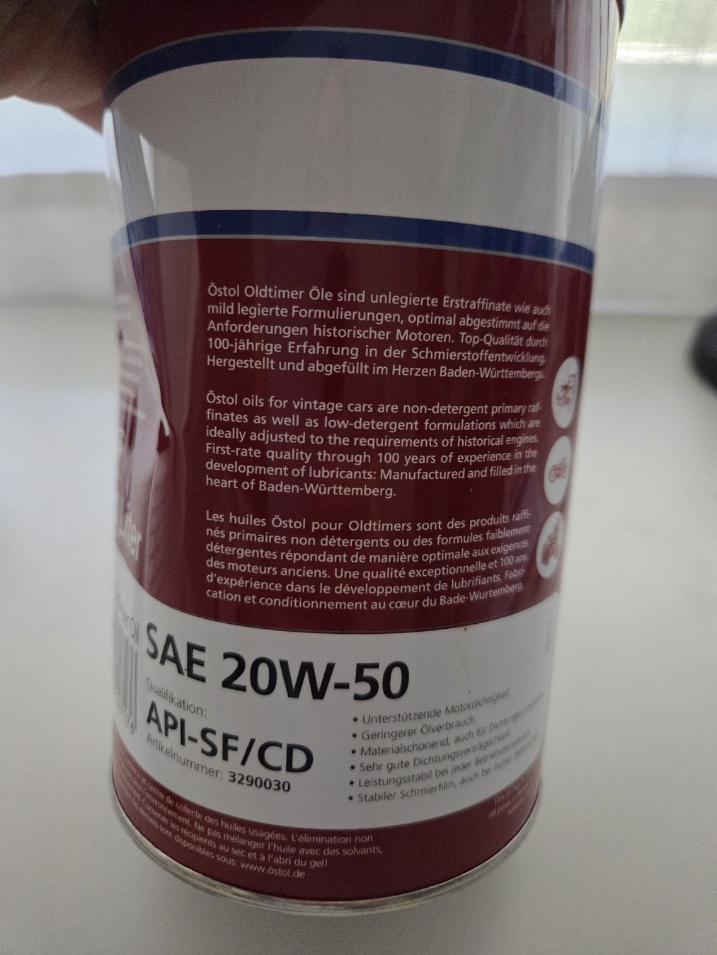 Huiles et additifs: oesteol oldtimer öl – Neuf (Voir description) à Menzingen par Yami1 3