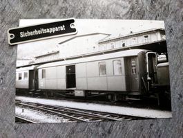 RhB älterer 4-Achs Post-/Gepäckwagen - Foto