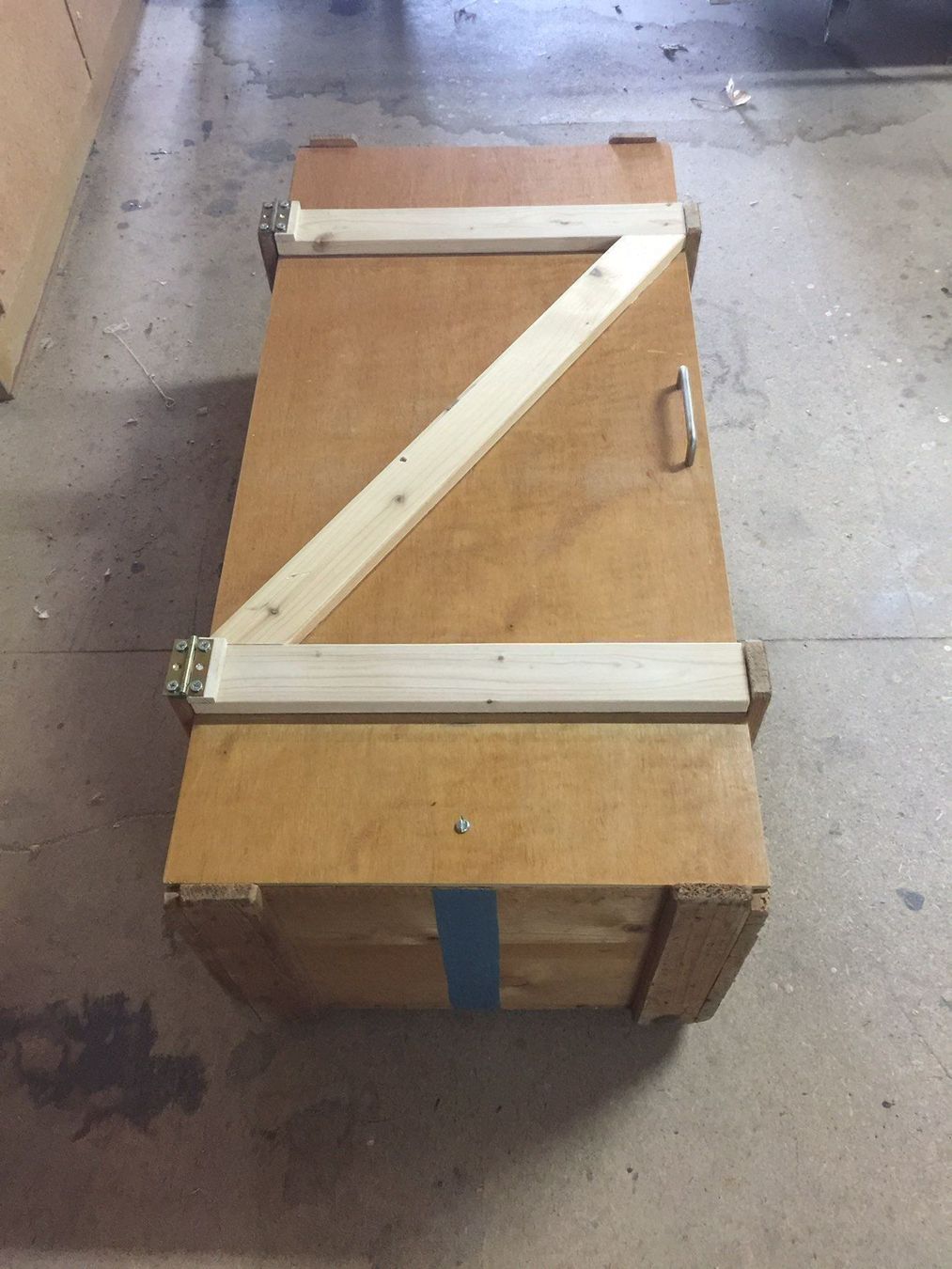 Truhen: alte Truhe A.S.M. Massivholz – Gebraucht aus Bolligen von Astrophysiker06 1