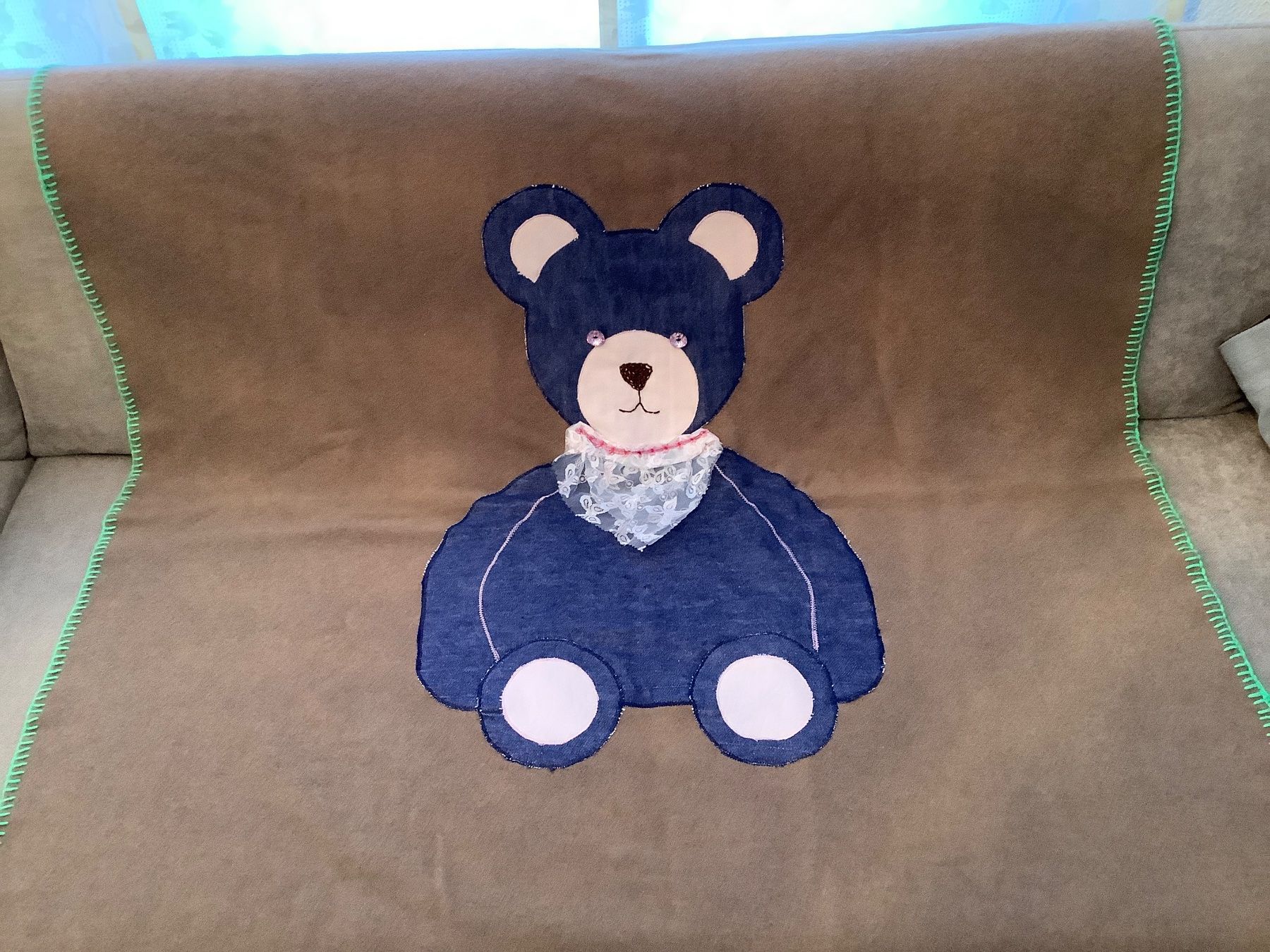 Coperte: Kamelhaar-Kinderdecke – Usato da Triesen venduto da boston7