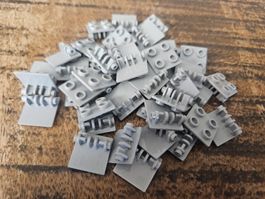 lego 6134 lot de 40 pièces Light Bluish Gray Hinge Brick