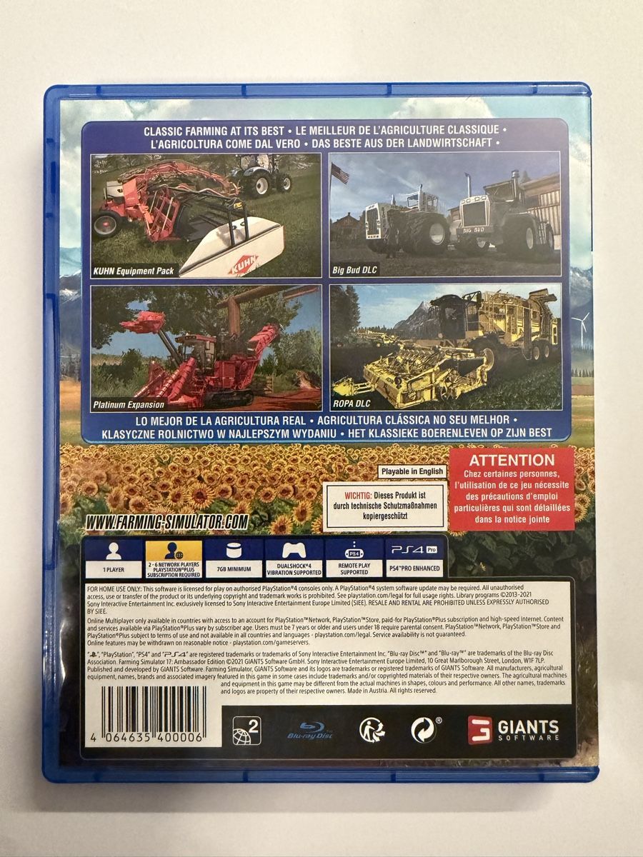 Sony Giochi: Farming Simulator 17 Ps4 Game – Usato da Hendschiken venduto da Jamie2006 1