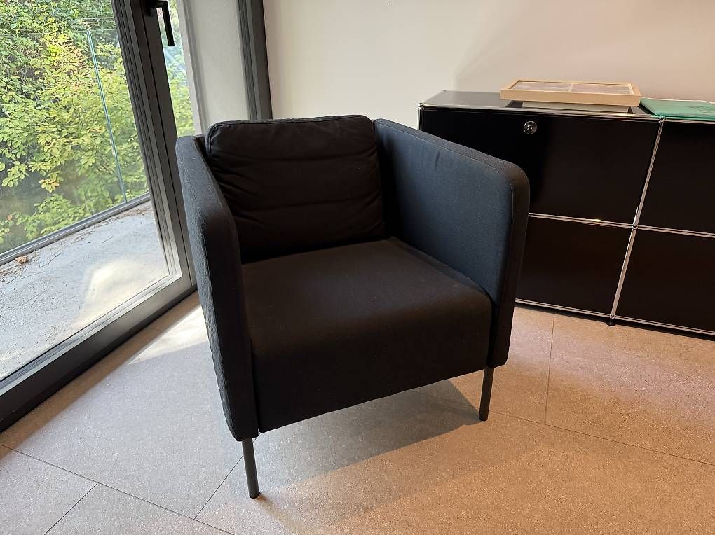Fauteuils: IKEA Sessel blau gebraucht – D'occasion à Zug par j.vetsch